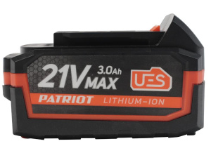 Аккумулятор PATRIOT PB BR 21V(Max) Li-ion 3,0Ah UES тонкая зарядка