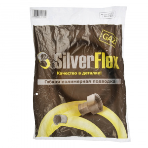 Подводка для газа Г3/4 - Ш3/4 100см SilverFlex (573-243)