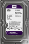 HDD SATA 1Tb WD WD10PURZ Video Purple (5400rpm) 64Mb