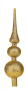 Верхушка на елку ВОЛШЕБНЫЕ ПОДАРКИ "Шпиль" 30х6,5см золотой (8\1715)