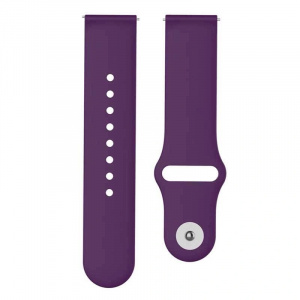 Ремешок для Xiaomi Amazfit Bip ZIBELINO силиконовый фиолетовый