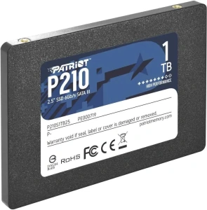 SSD 2,5" SATA 1024Gb Patriot P210S1TB25 P210