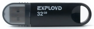 Карта USB2.0 32 GB EXPLOYD 570 черный