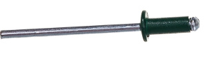 Заклёпка MATRIX алюминиевая 3,2х 8 RAL 6005 (темно-зеленый),(50шт) (40674)