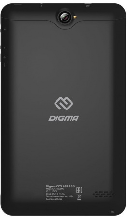 Планшет 8" Digma CITI 8589 3G MTK8321 4C/2Gb/16Gb 8" IPS 1280x800/3G/And9.0/черный