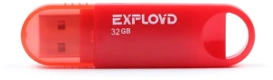 Карта USB2.0 32 GB EXPLOYD 570 красный