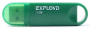 Карта USB2.0 16 GB EXPLOYD 570 зеленый
