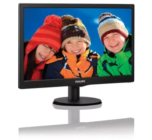 Монитор 19.5" Philips 203V5LSB26 (10/62) Glossy-Black TN LED 5ms 16:9 10M:1 250cd