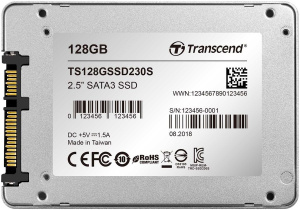 SSD 2,5" SATA 128Gb Transcend TS128GSSD230S