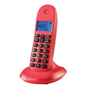 Телефон-радио MOTOROLA C1001LB+ красный
