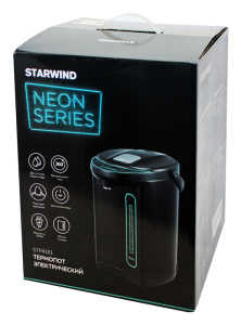 Термопот STARWIND STP4181 тёмно-серый/бирюзовый