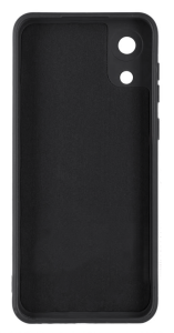 Бампер Samsung A03 Core (A032) ZIBELINO Soft Matte с микрофиброй черный