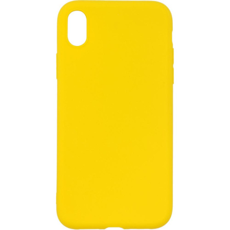 Бампер Apple iPhone XR ZIBELINO Soft Matte желтый