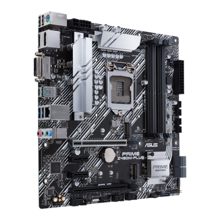 М/П SOC-1200 Asus PRIME Z490M-PLUS Z490 USB3.2 M.2 MB0