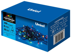Гирлянда UNIEL UL-00007311 ULD-S3000-300/DGA MULTI IP20 30м Разноцветный свет