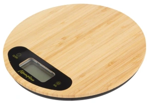 Весы кухонные электронные МАТРЁНА МА-038 бамбук (007161)