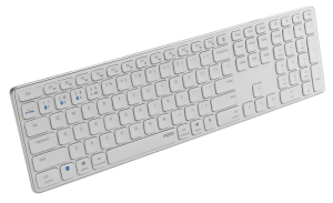 Клавиатура Rapoo E9800M DARK WHITE  белый USB беспроводная BT