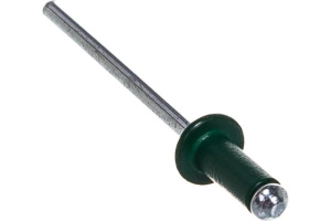 Заклёпка MATRIX алюминиевая 4,0х 10 RAL 6005 (темно-зеленый),(50шт) (40684)