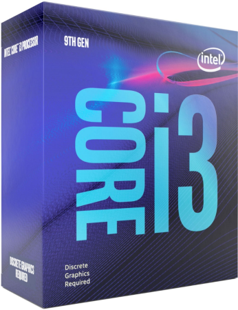 Процессор 1151v2 Intel Core i3 9100F (3.6GHz) BOX