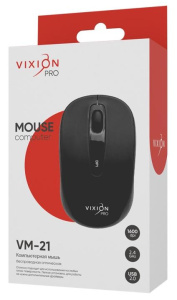 Мышь Vixion VM-21 PRO черная