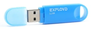 Карта USB2.0 32 GB EXPLOYD 570 синий