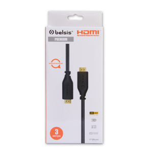 Кабель HDMI - HDMI 3 м Belsis BW1428 v2.0