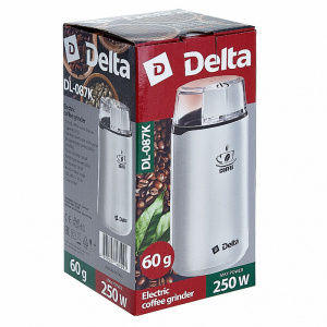 Кофемолка DELTA DL-087K белая