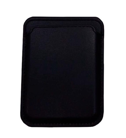 Картхолдер карман Zibelino для нескольких карт на клеящейся основе (черный)