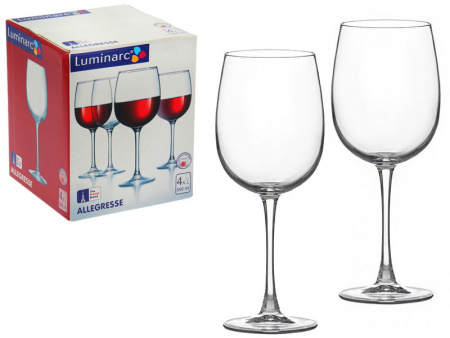 Набор бокалов для вина LUMINARC ALLEGRESSE 550мл 4шт L1403