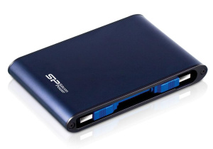 HDD USB 1Tb Silicon Power SP010TBPHDA80S3B A80 Armo синий