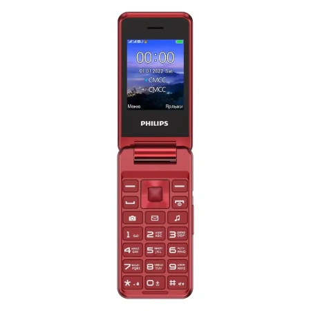 Сотовый телефон Philips E2601 красный