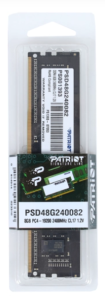 Память DDR4 8192Mb 2400MHz Patriot PSD48G240082 RTL PC4-19200 CL17 DIMM 288-pin 1.2В