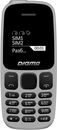 Сотовый телефон Digma Linx A106 серый