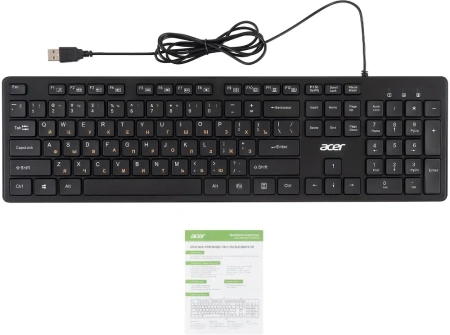 Клавиатура Acer OKW122 черный