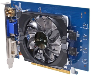 Видеокарта Gigabyte PCI-E GV-N730D5-2GI NV GT730 2048Mb 64b GDDR5 902/5000 DVIx1/HDMIx1/CRTx1/HDCP R