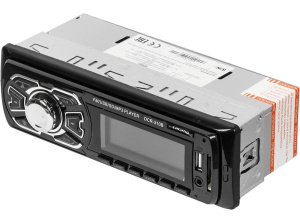 Автомагнитола-FLASH Digma DCR-310B 1DIN 4x45Вт