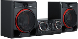 Музыкальный центр LG CL65DK черный 950Вт (в компл.: диск 2000 песен)
