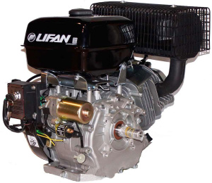 Двигатель бензиновый 4Т Lifan 192FD (17 л.с, D-25) 11А