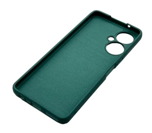 Бампер Tecno Camon 19 Pro ZIBELINO Soft Case темно-зеленый