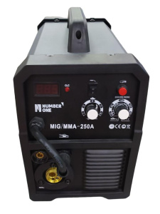 Аппарат сварочный инверторный полуавтомат NUMBER ONE MIG/MMA 250A