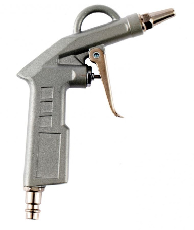 Пистолет продувочный MATRIX с удлиненным соплом, пневматический, 135 мм (57332)