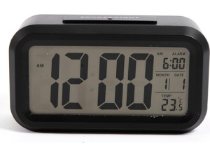 Часы настольные СИГНАЛ EC-137B (18135) черный