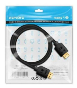 Кабель HDMI - HDMI 3 м EXPLOYD EX-K-1491