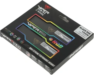 Память DDR4 16384Mb 3600MHz Patriot PVSR416G360C0K Viper Steel RGB RTL Gaming PC4-28800 CL20 DIMM 288