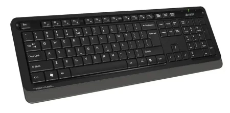 Клавиатура + Мышь A4 Fstyler FG1010  клав:черный/серый мышь:черный/серый USB беспроводная Multimedia