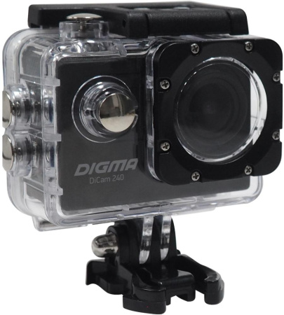 Экшн-камера Digma DiCam DC240 черный