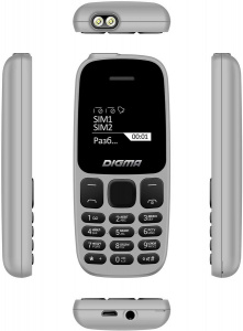 Сотовый телефон Digma Linx A106 серый