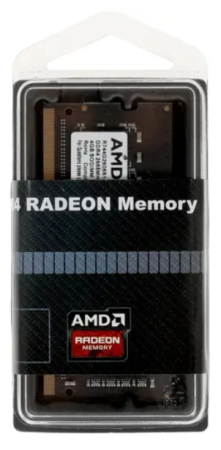 Память SO-DIMM DDR4 4096Mb 2666MHz AMD R744G2606S1S-U Radeon R7 Performance Series RTL PC4-21300 CL16