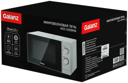 Микроволновая печь GALANZ MOS-2009MW