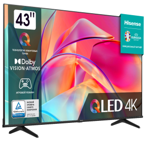 TV LCD 43" HISENSE 43E7KQ SMART TV